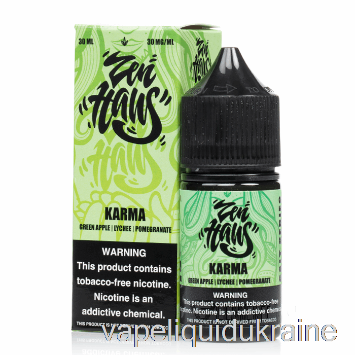 Vape Liquid Ukraine Karma - Zen Haus Salts - 30mL 50mg